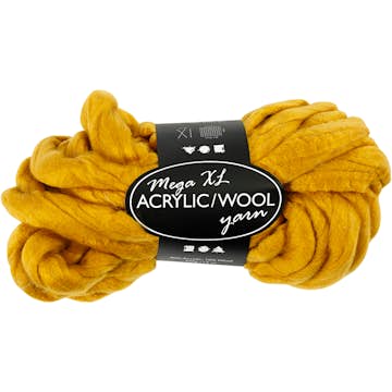 Akrylgarn Creativ Company Xl med Ull 15 m Stl Mega 300 g/1 Nystan