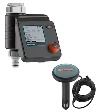 Bevattningsdator Gardena Select Set med Sensor