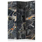 Rumsavdelare Skärmvägg Arkiio Black Marble 135x172 cm