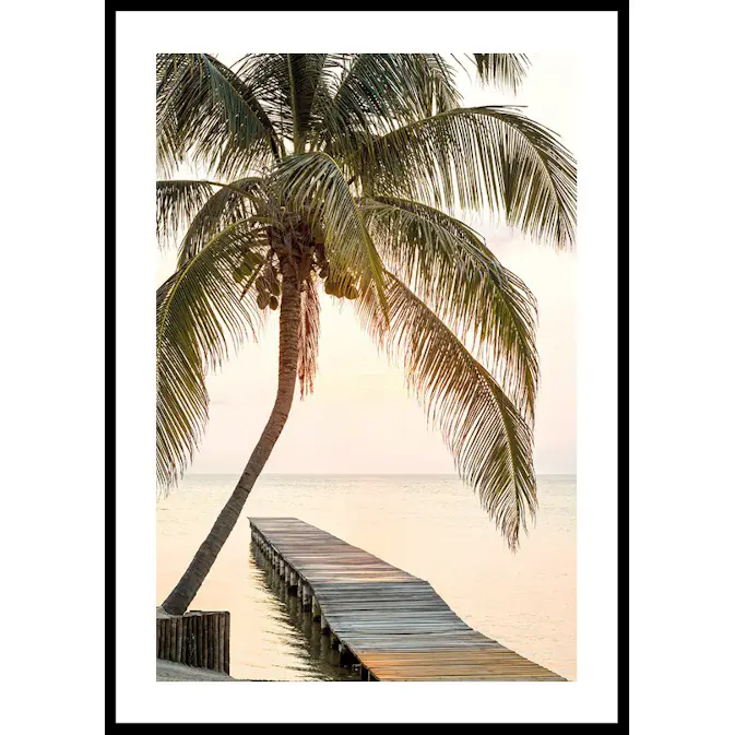 Poster Gallerix Tropical Serenity Sunset