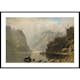 Poster Gallerix Western Landscape By Albert Bierstadt
