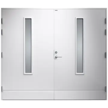 Garagedörr Diplomat Laila Klarglas