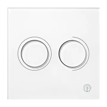 Spolknapp Gustavsberg till Triomont XS Duo Glas Pneumatisk