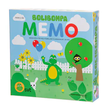 Memoryspel Teddykompaniet Bolibompa Memo