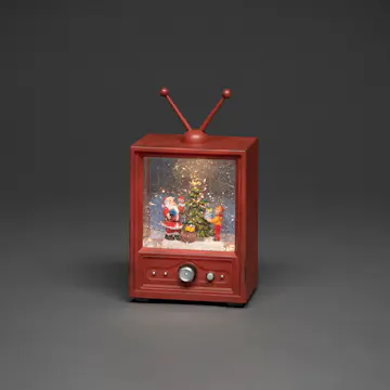 Snöglob Gnosjö Konstsmide Vattenfylld TV med Pojke