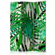 Rumsavdelare Skärmvägg Arkiio Tropical Leaves 135x172 cm