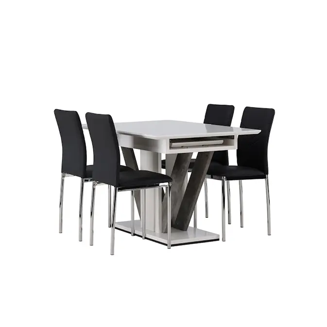 Matgrupp Venture Home Disa med 4 Lily Stolar