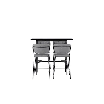 Matgrupp Venture Home Rax med 4 st Bell stolar