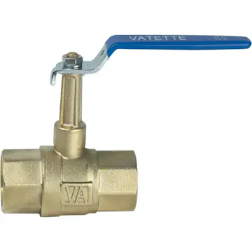 Kulventil Vatette Fullflödesventil Hög Hals
