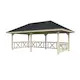 Paviljong Palmako Bianca 16,6 m2 Set 107