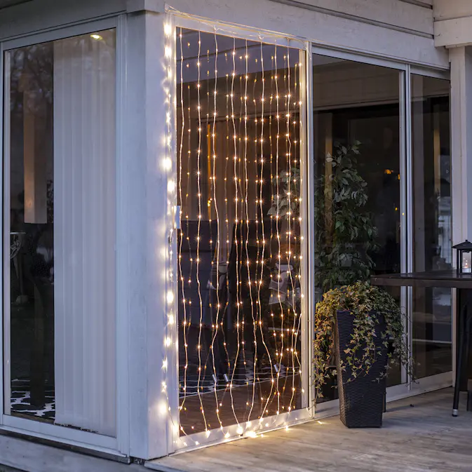 Ljusslinga Star Trading Ljusgardin Sherrie LED 1x2 meter