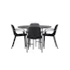 Matgrupp Venture Home Copenhagen Ø 115 cm med 4 Baltimore Stolar