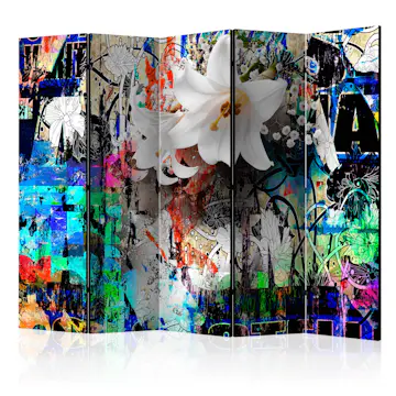 Rumsavdelare Skärmvägg Arkiio Urban Lily II 225x172 cm