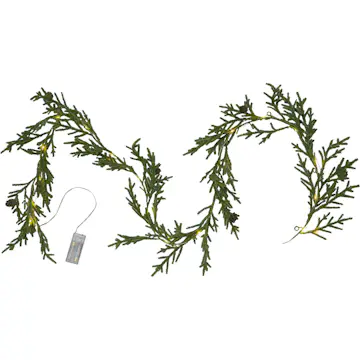 Grangirlang Star Trading Lummer Girlang i Grön, 180 cm