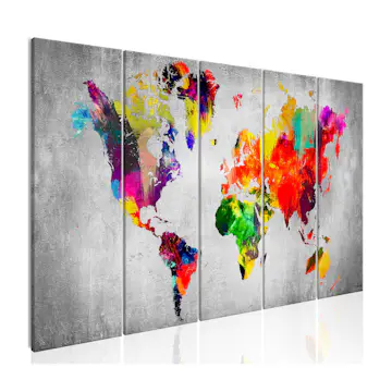 Tavla Arkiio World On Concrete