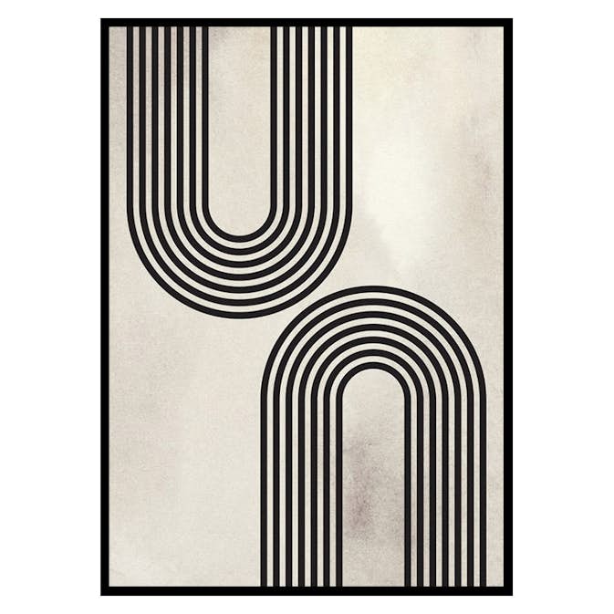 Poster Gallerix Broad Geometric No3