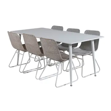 Matgrupp Venture Home Pobbie med 6 Cornelia Stolar