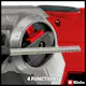 Roterande Borrhammare Einhell TE-RH 32 4F KIT med Batteri
