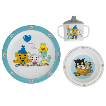 Barnservis Rätt Start Bamse i 3 Delar Ballong