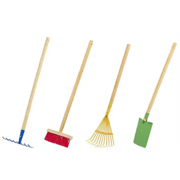 Trädgårdsredskap för Barn Grouw 4ST Set Lek & Utelek