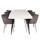 Matgrupp furniture/fashion Poker med 6 Limhamn Stolar