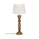 Bordsslampa PR Home Lodge Lampfot i Trä med Lampskärm