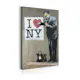 Tavla Arkiio I Love New York By Banksy