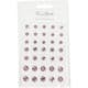 Rhinestones Creativ Company Rosa Rund Kägla 35 St/1 Förp