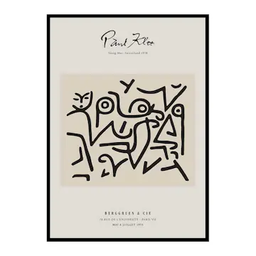 Poster Gallerix Paul Klee Young Moe