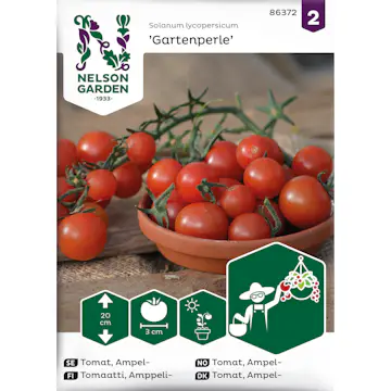 Frö Nelson Garden Tomat Ampel Gartenperle