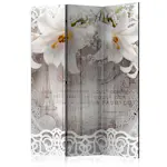 Rumsavdelare Skärmvägg Arkiio Lilies And Quilted Background 135x172 cm