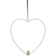 Inomhusdekoration Star Trading Flamme Heart Vägg