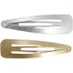 Hårspänne Creativ Company Guld/Silver 66x17 mm 4 st/1 Förp