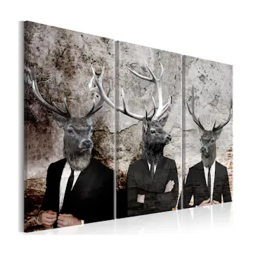 Tavla Arkiio Deer In Suits I