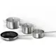 Kökkärl Bosch HEZ9SE040 Set 4 st Rostfria Kastruller & Stekpannor