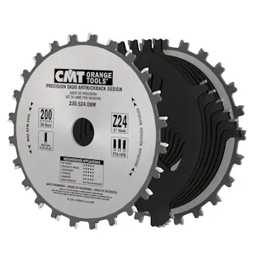Spårklinga CMT Orange Tools set (dado) 200x6,35-22,23x30 T24