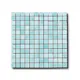 Mosaik Lhådös Glasmosaik Aqua 2,5x2,5 cm