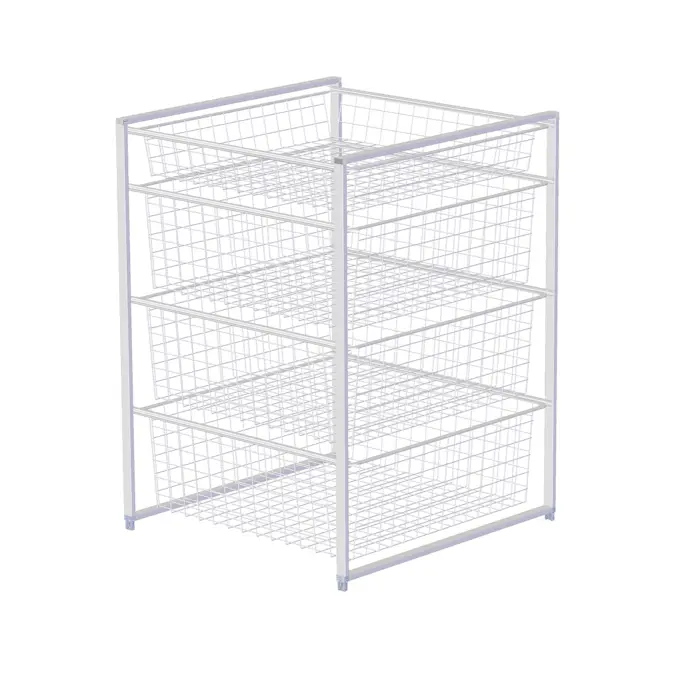 Startkit Lundbergs Wide Trådback Vit 550 mm