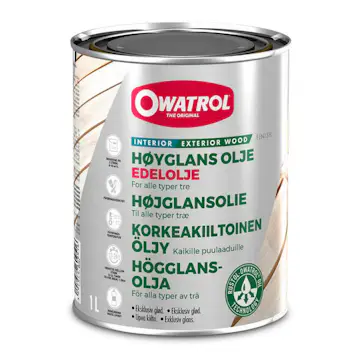 Ädelolja Owatrol Högblank 1 Liter