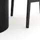 Matgrupp Bark Kopparbo Runt Matbord 106 cm med 4 Dastoori Matstol