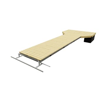 Brygga Luoman Lumme LB 3-2 2,3x5,8 m