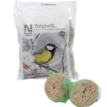 Fågelmat Nelson Garden Talgboll 90 g 4-pack