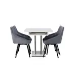 Matgrupp Venture Home Disa med 4st Rosie Matstolar