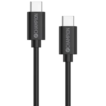 USB-C Kabel Champion 60W 3m Svart