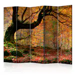 Rumsavdelare Skärmvägg Arkiio Autumn Forest And Leaves II 225x172 cm