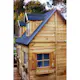 Lekstuga Jabo Milla 4m² Trästuga med Sadeltak