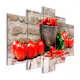Tavla Arkiio Red Vegetables Brick 5 delar