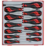 Skruvmejselsats 12 delar TX Teng Tools TTD912TXN