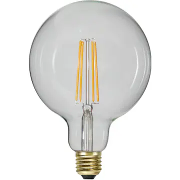 LED-lampa Star Trading E27 G125 Soft Glow 3-step Dimbar