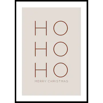 Poster Gallerix Ho Ho Ho